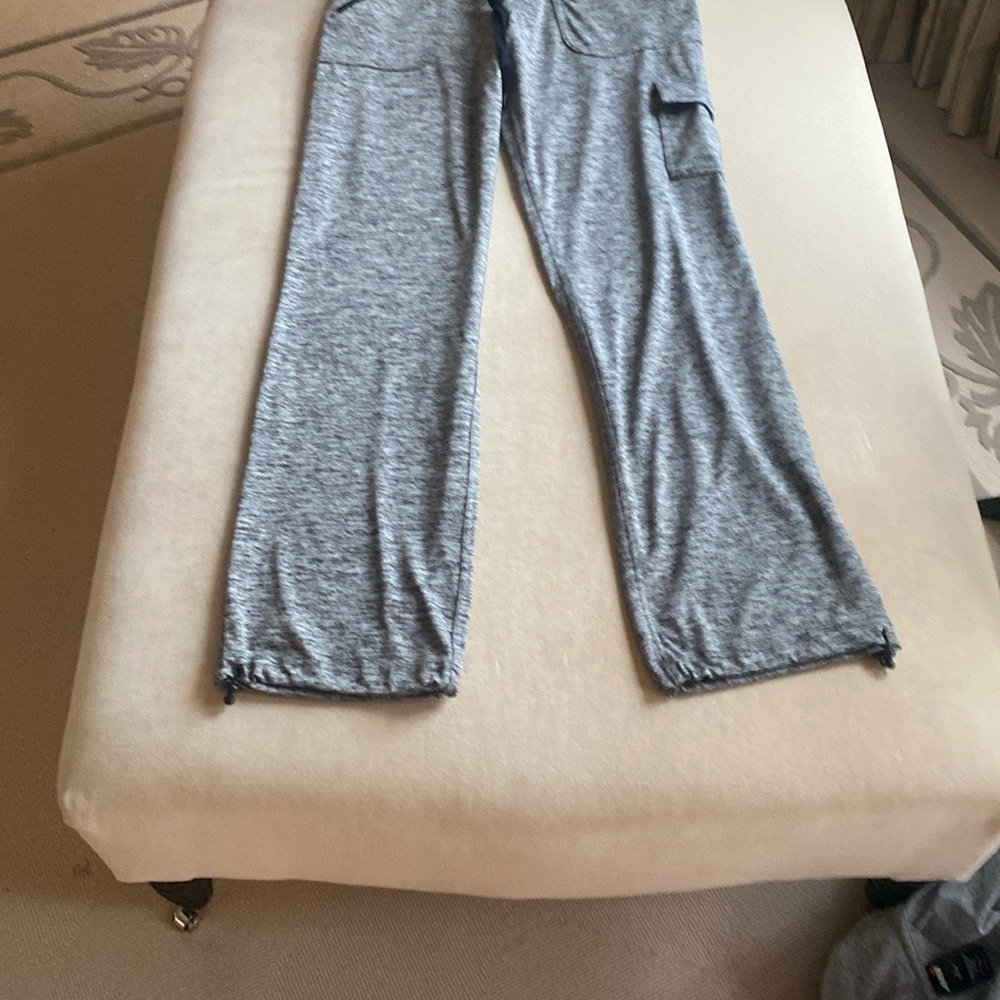 Black and White Tweed Casual Joggers - Picture 2 of 7